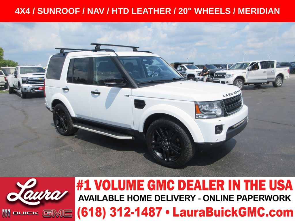 Fuji White 2016 Land Rover LR4 SUV / Crossover All-Wheel Drive 8-Speed Automatic