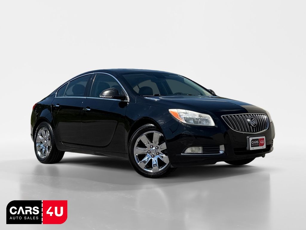 Onyx Black 2012 Buick Regal Sedan 6-Speed Automatic Overdrive