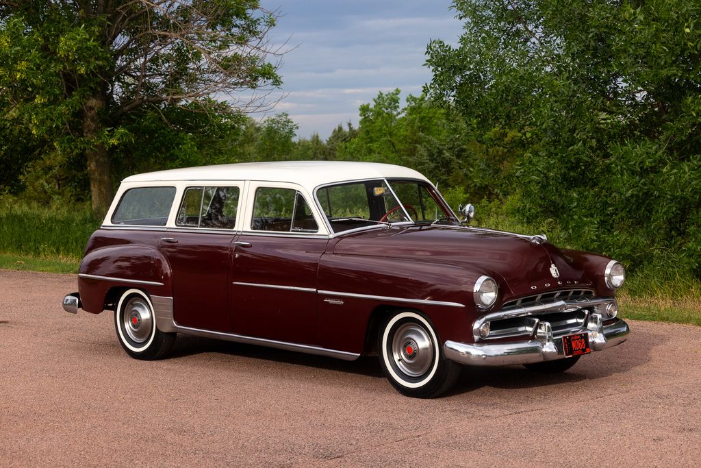 Burgandy 1951 Dodge Coronet Manual