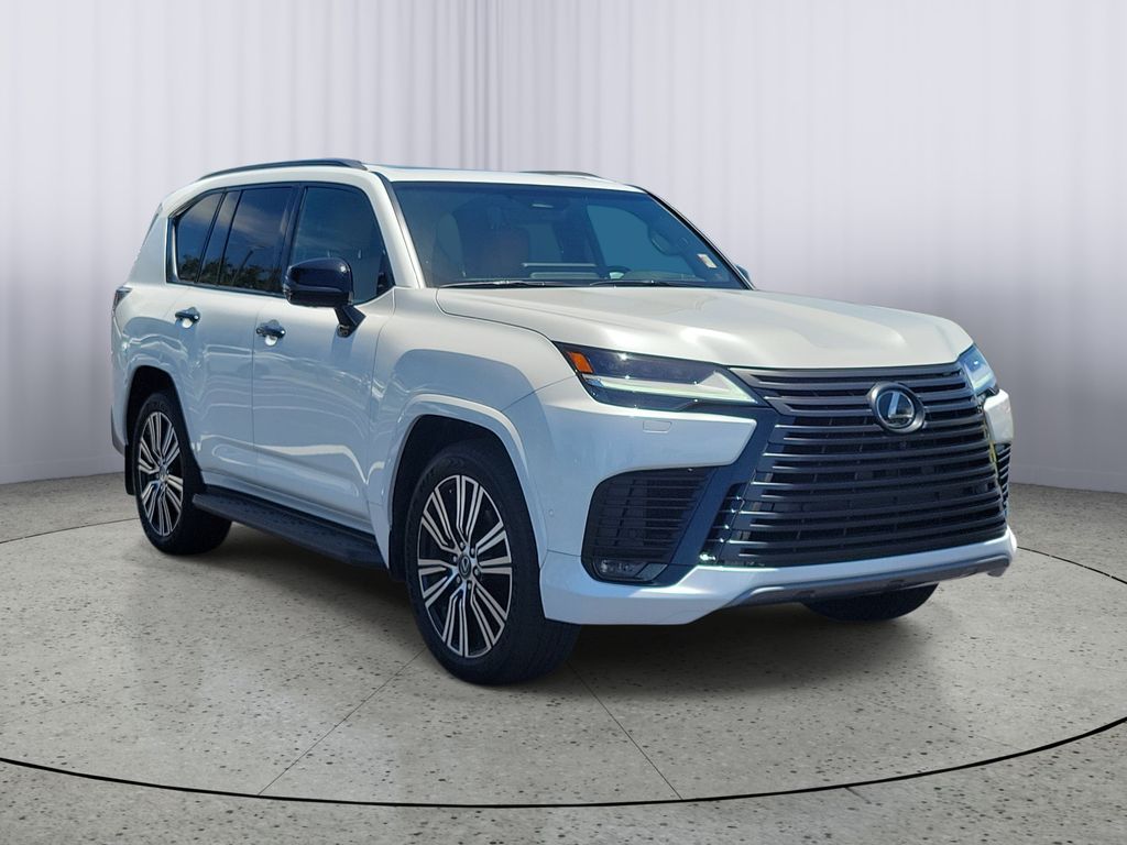 White Pearl 2025 Lexus LX Hybrid SUV / Crossover All-Wheel Drive Automatic