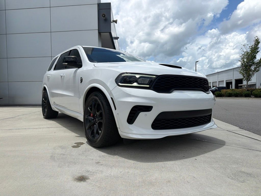 Vice White 2021 Dodge Durango SUV / Crossover All-Wheel Drive 8-Speed Automatic