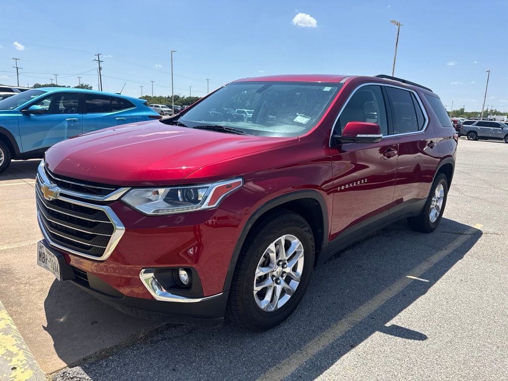 Cajun Red Tintcoat 2019 Chevrolet Traverse SUV / Crossover Front-Wheel Drive 9-Speed Automatic