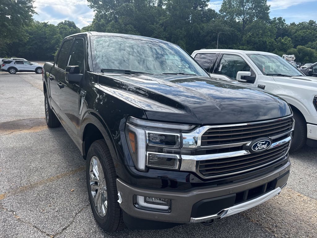 Agate Black Metallic 2026 Ford F-150 King Ranch SuperCrew 4WD Pickup Truck Four-Wheel Drive Automatic