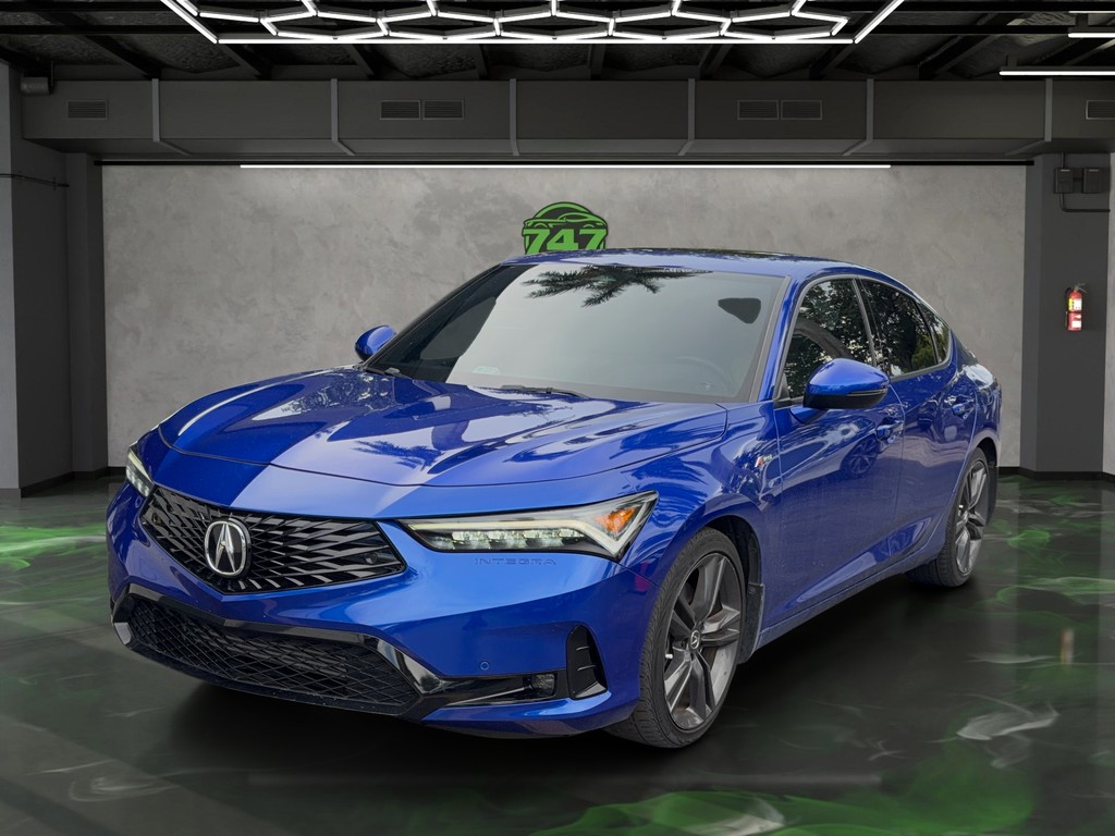 Blue 2023 Acura Integra Hatchback Front-Wheel Drive 6-Speed Manual