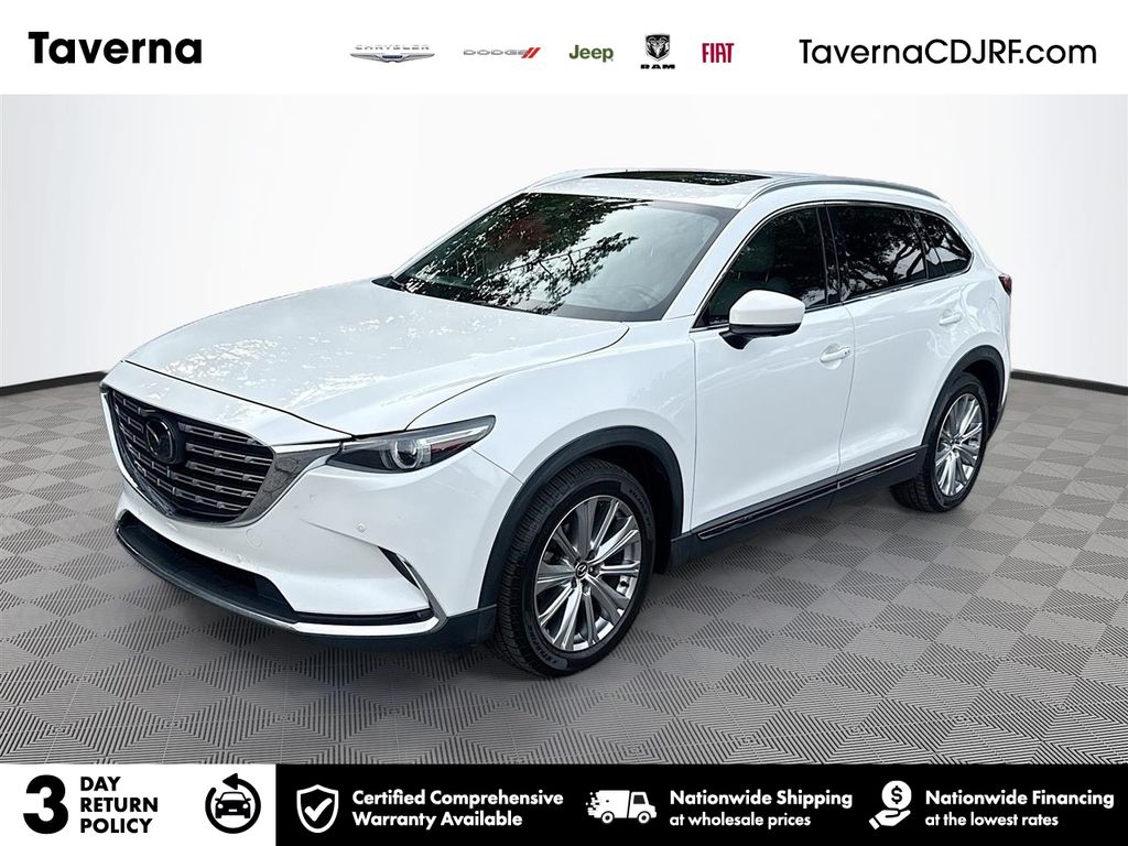 Snowflake White Pearl 2021 Mazda CX-9 SUV / Crossover All-Wheel Drive 6-Speed Automatic