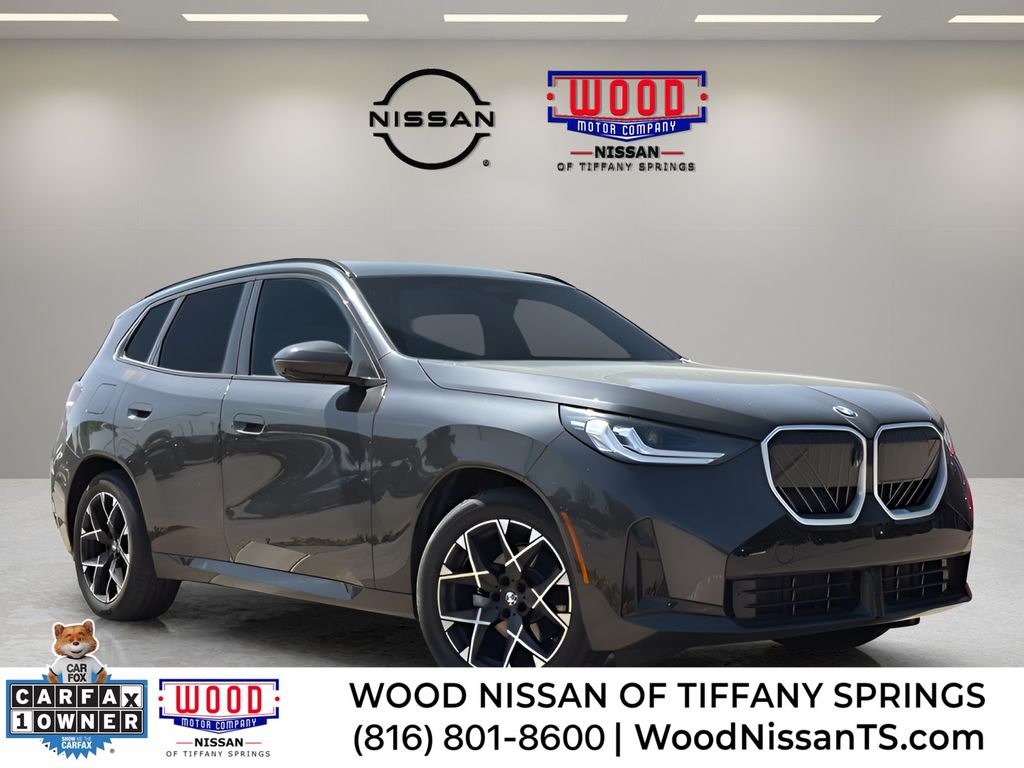 Gray (Dark Graphite Metallic) 2025 BMW X3 SUV / Crossover All-Wheel Drive 8-Speed Automatic
