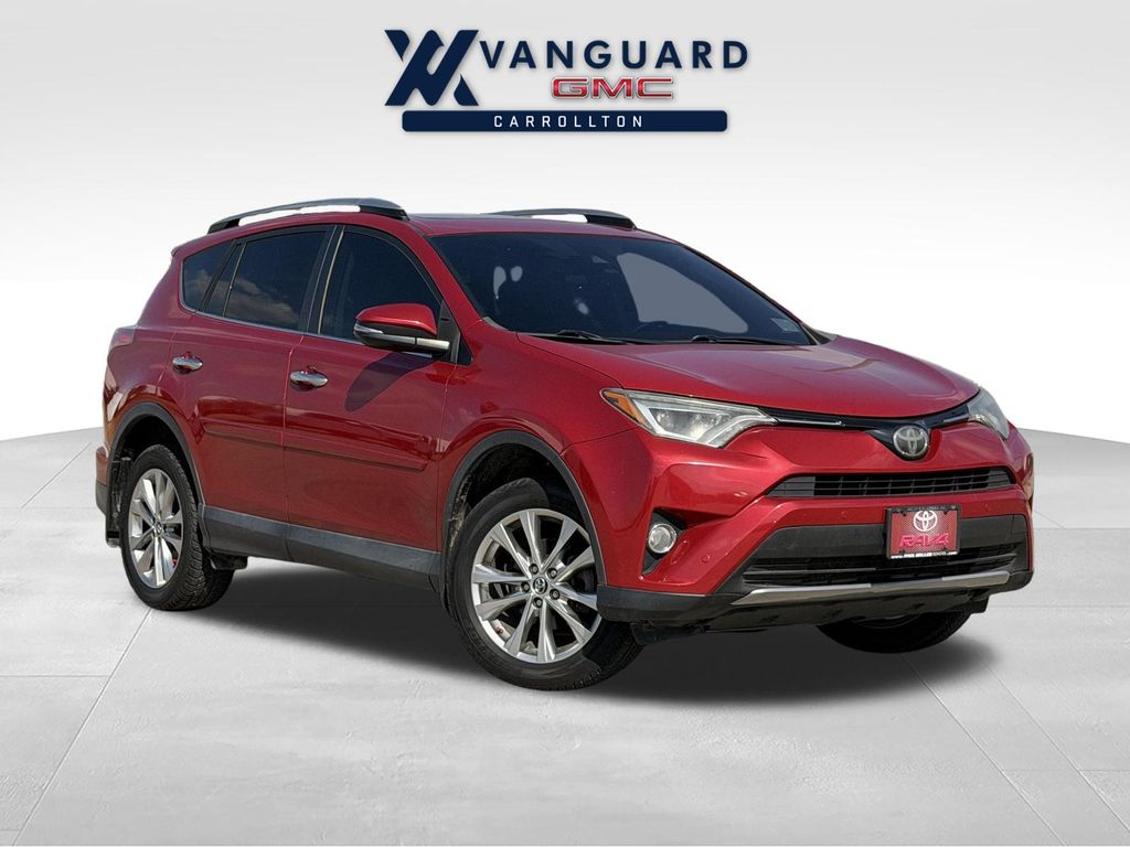 Barcelona Red Metallic 2017 Toyota RAV4 SUV / Crossover All-Wheel Drive 6-Speed Automatic
