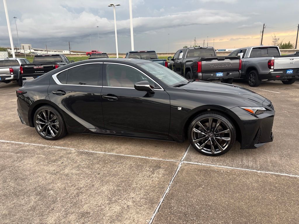 2024 Lexus IS 350 F SPORT Black at Westside Lexus