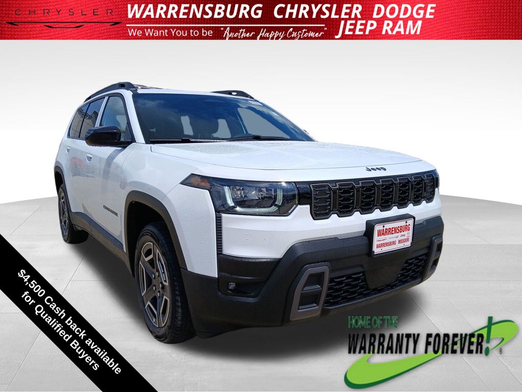 2026 Jeep Cherokee Blanco (Bright White Clearcoat) SUV/Crossover Todo terreno Transmisión variable continua