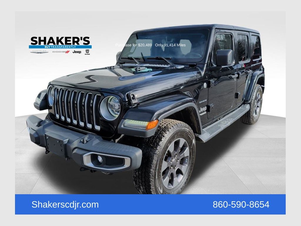 2018 Jeep Wrangler Unlimited Sahara 4WD