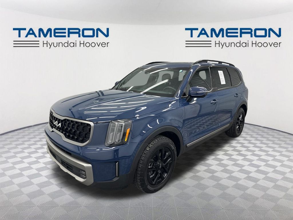 Midnight Lake Blue 2023 Kia Telluride SX-X-Pro AWD SUV / Crossover All-Wheel Drive 8-Speed Automatic