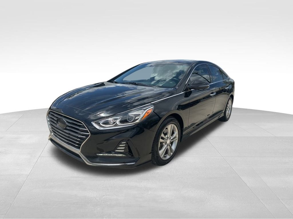 2018 Phantom Black Hyundai Sonata Limited FWD Sedan