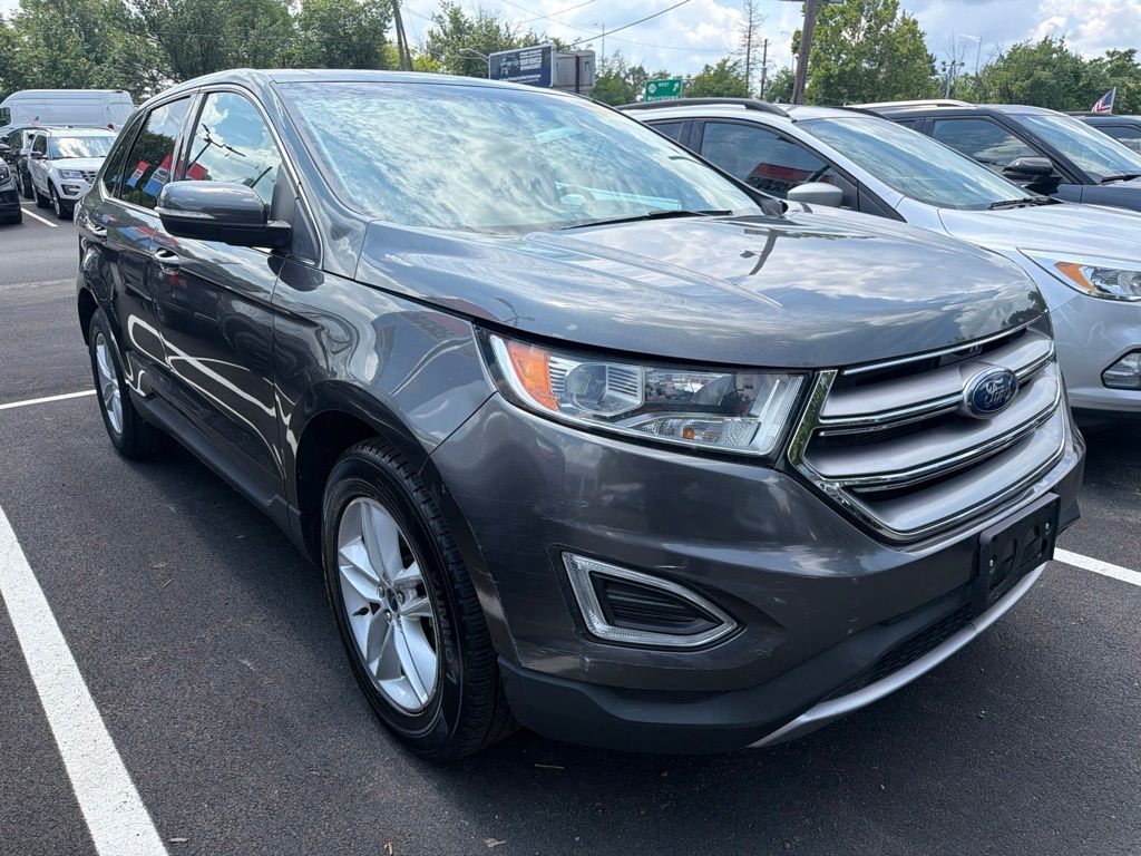 Gray (Magnetic Metallic) 2015 Ford Edge SUV / Crossover All-Wheel Drive 6-Speed Automatic