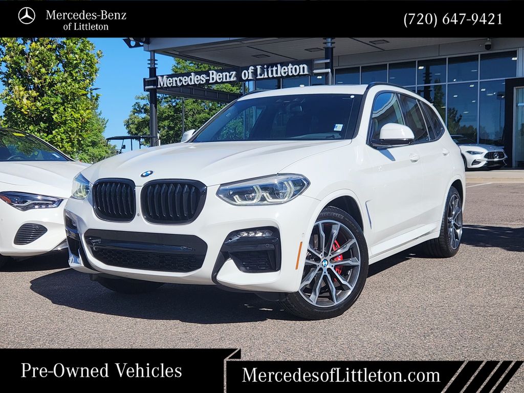 Alpine White 2021 BMW X3 SUV / Crossover All-Wheel Drive 8-Speed Automatic