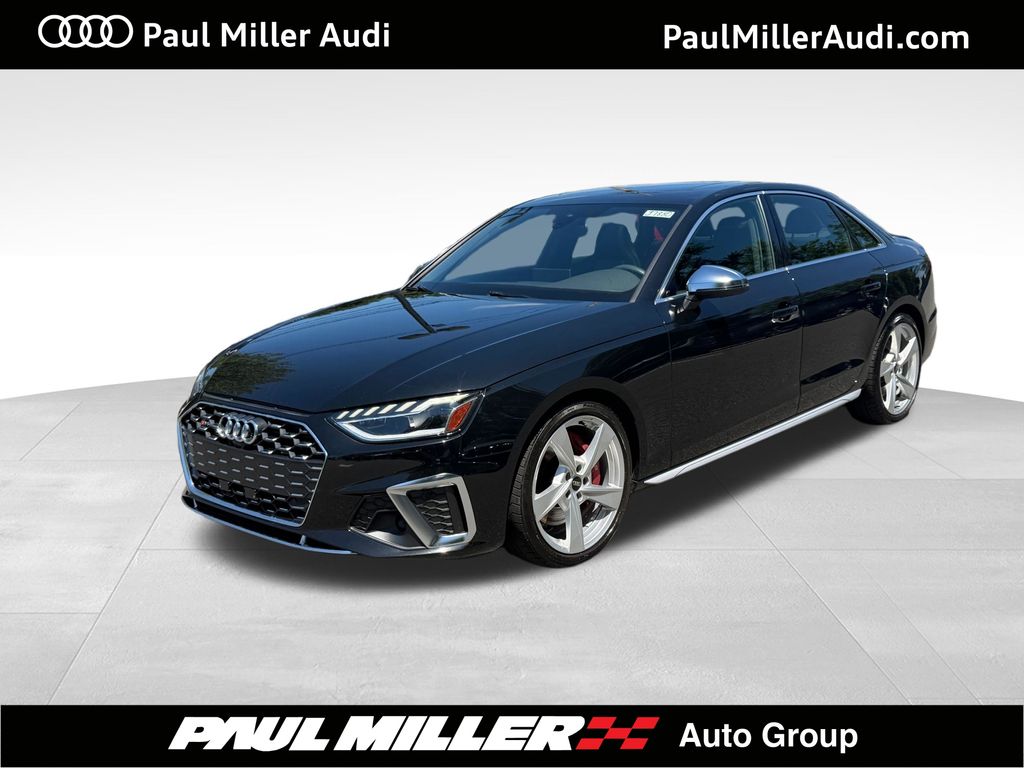 Mythos Black Metallic 2023 Audi S4 Sedan All-Wheel Drive 8-Speed Automatic