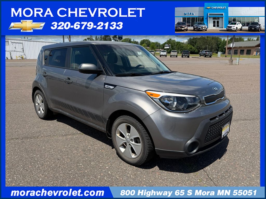 Titanium Gray 2016 Kia Soul Base Wagon Front-Wheel Drive 6-Speed Automatic