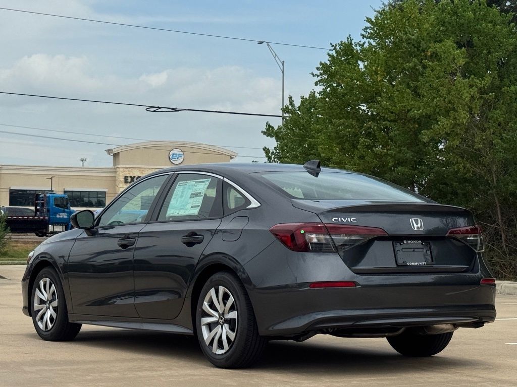 2026 Honda Civic LX Gray at Bayway Cadillac of The Woodlands