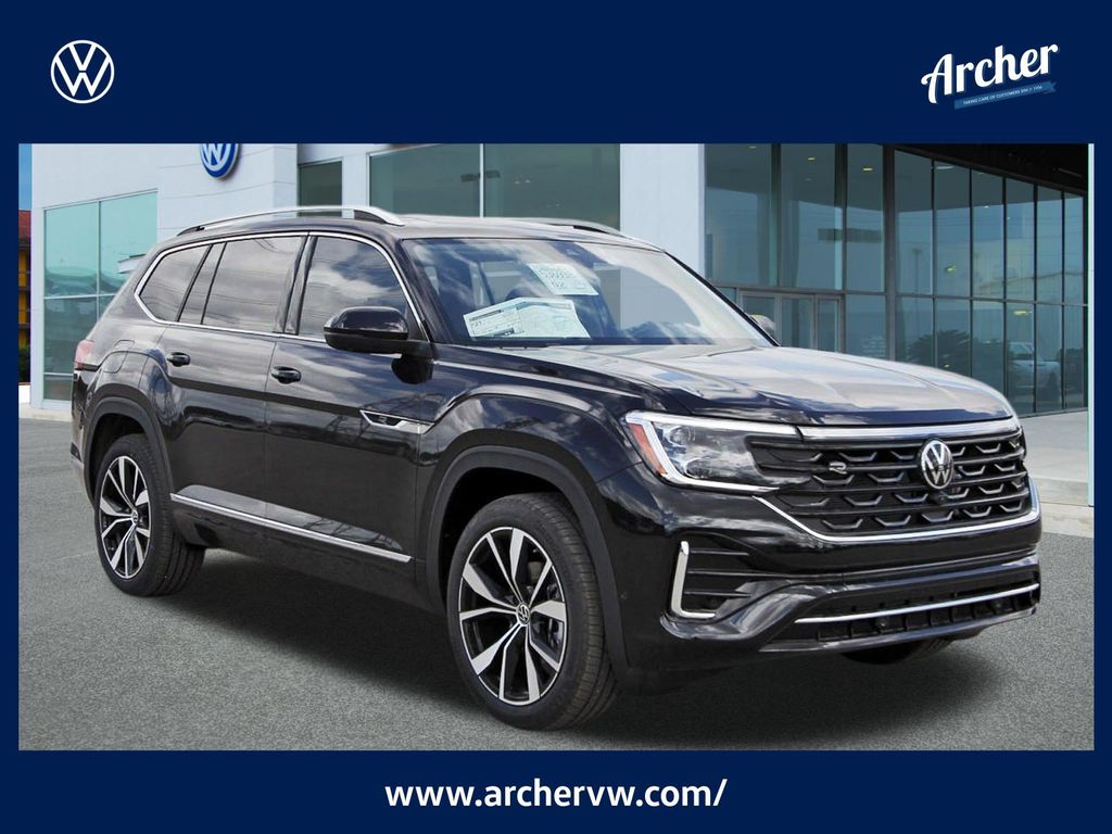 Deep Black Pearl 2026 Volkswagen Atlas SUV / Crossover All-Wheel Drive 8-Speed Automatic