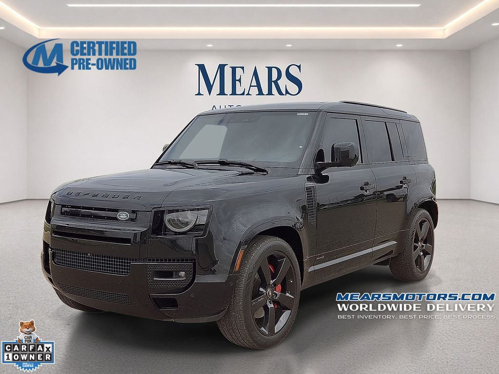 Santorini Black Metallic 2025 Land Rover Defender SUV / Crossover All-Wheel Drive 8-Speed Automatic