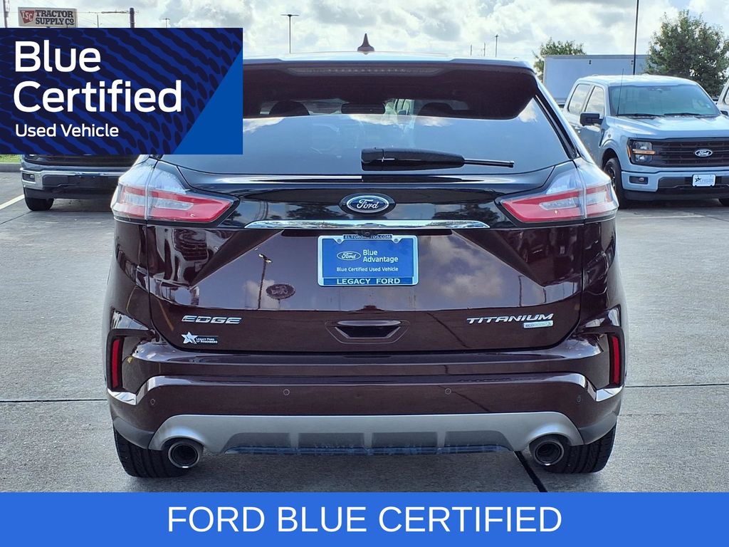 2019 Ford Edge Titanium Red at Bravo Nissan