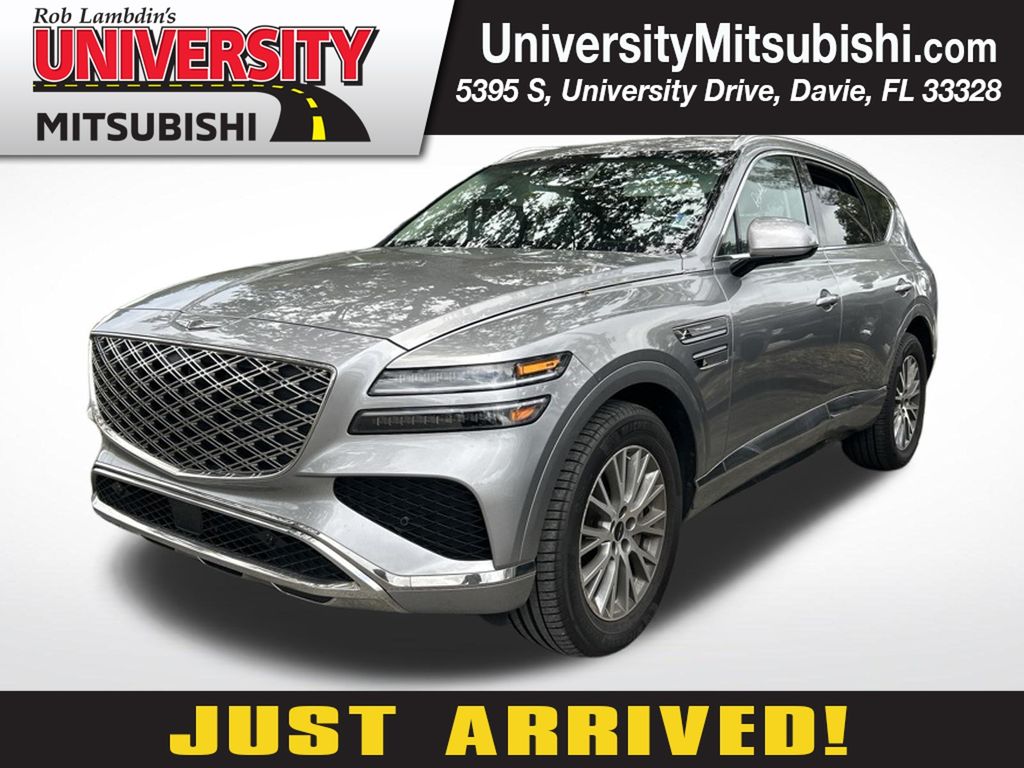 Silver 2025 Genesis GV80 SUV / Crossover All-Wheel Drive 8-Speed Automatic