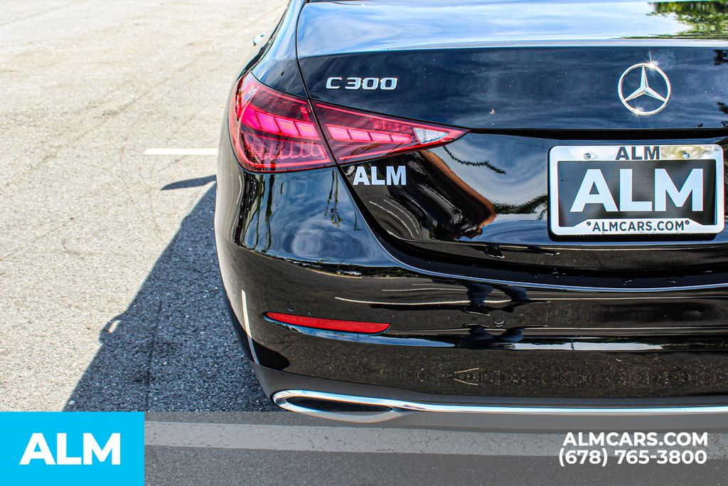 Used 2025 Black Mercedes-Benz C 300 image 12