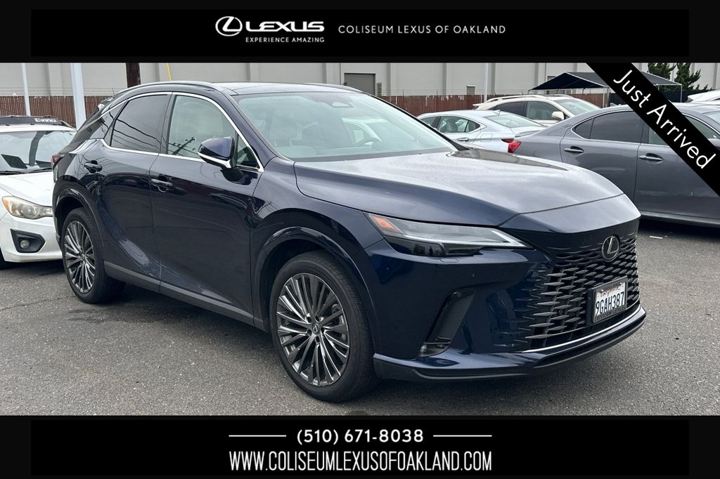 Nightfall Mica 2023 Lexus RX Hybrid 350h Luxury AWD SUV / Crossover All-Wheel Drive Continuously Variable Transmission
