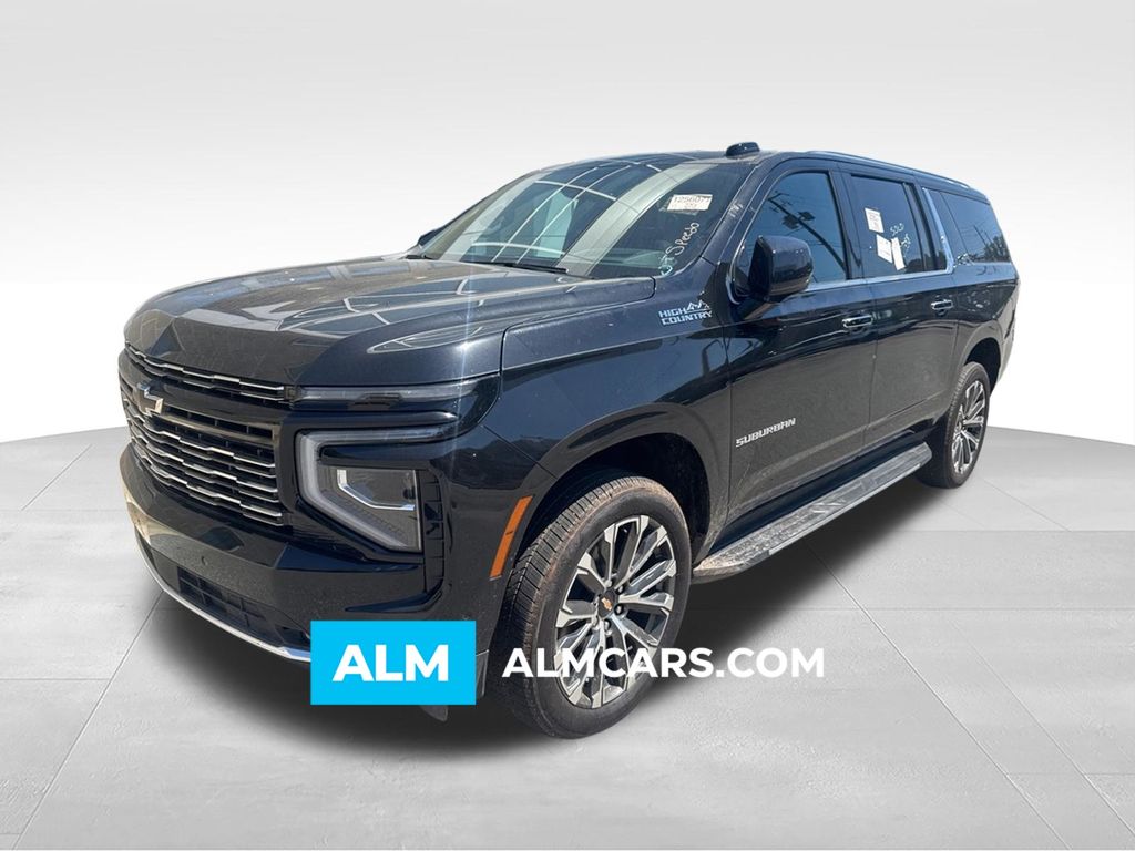 Black 2026 Chevrolet Suburban High Country 4WD SUV / Crossover Four-Wheel Drive