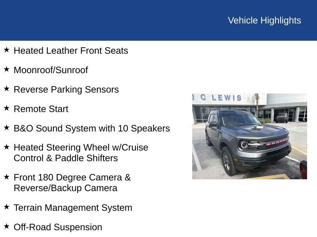 2024 Ford Bronco Sport Badlands