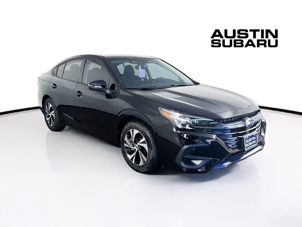 Crystal Black Silica 2025 Subaru Legacy Premium AWD Sedan All-Wheel Drive Continuously Variable Transmission