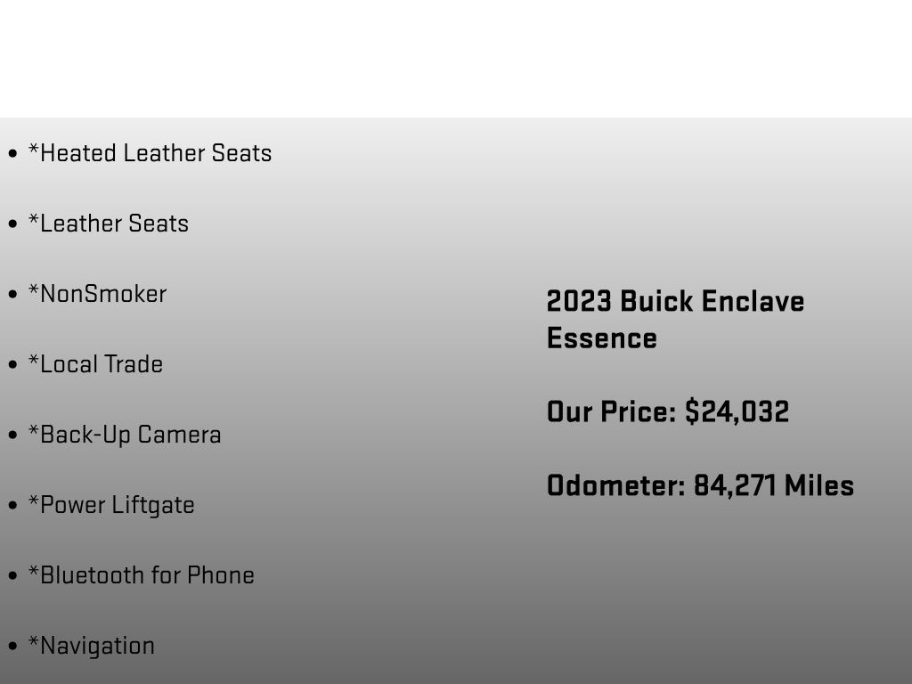 2023 Buick Enclave Essence - 11