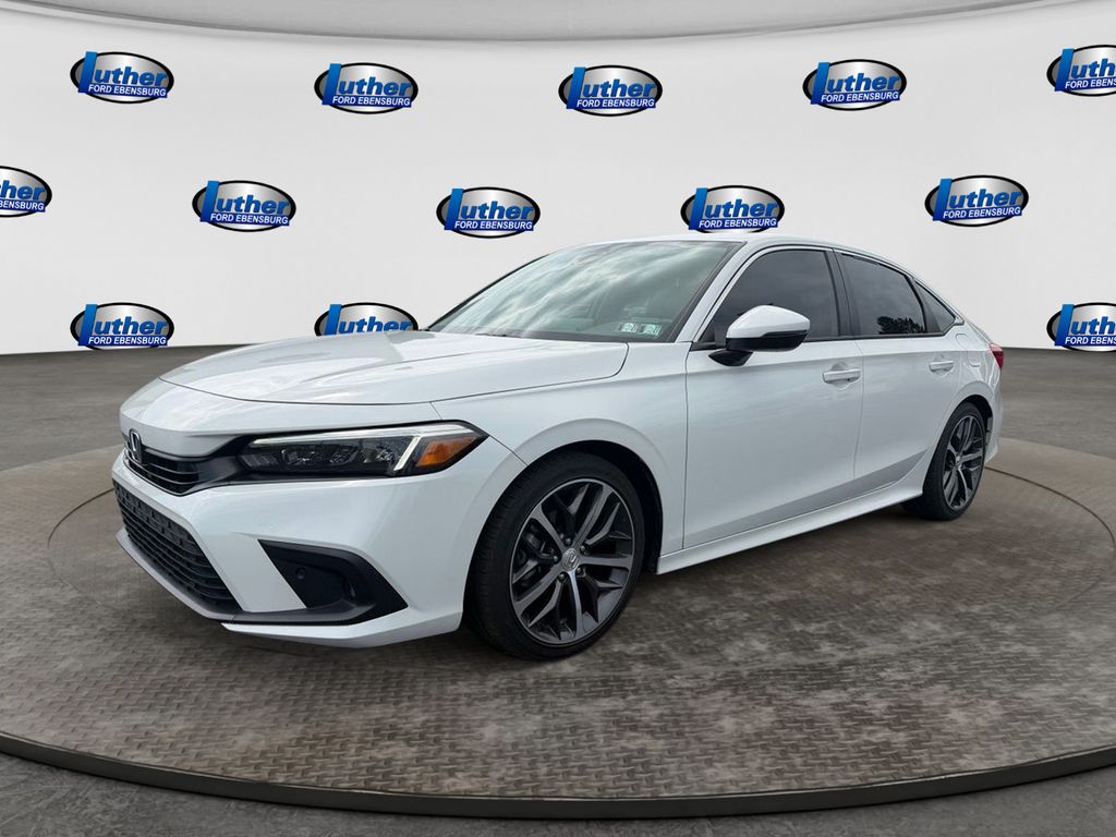 2024 Honda Civic Touring White at Honda North
