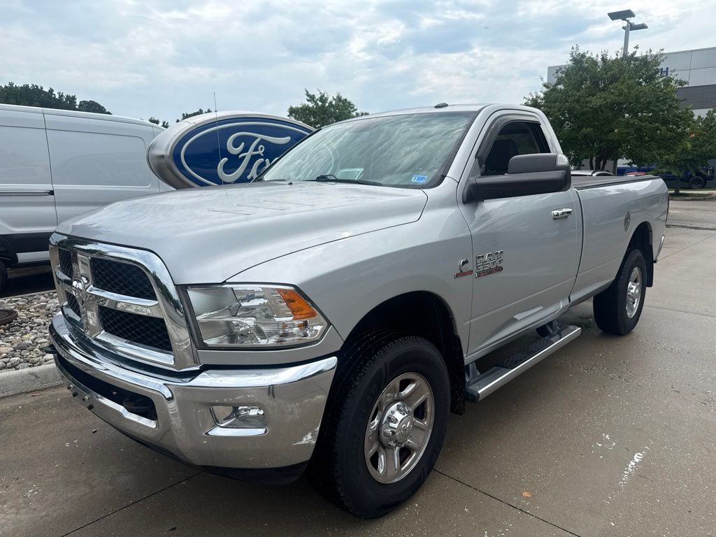 Bright Silver Clearcoat Metallic 2017 RAM 3500 Pickup Truck Four-Wheel Drive 6-Speed Automatic
