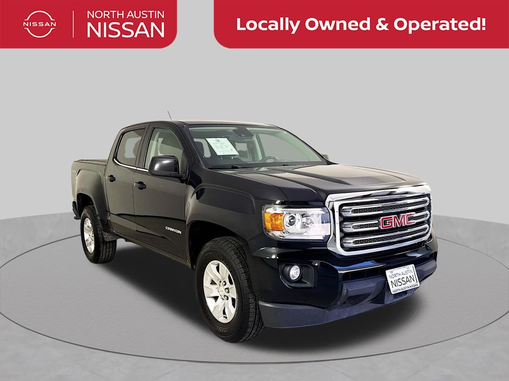 Onyx Black 2016 GMC Canyon Pickup Truck Four-Wheel Drive 6-Speed Automatic