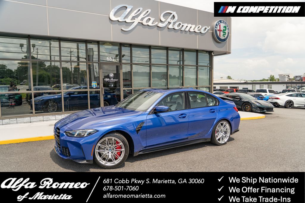 Blue 2026 BMW M3 Sedan All-Wheel Drive 8-Speed Automatic