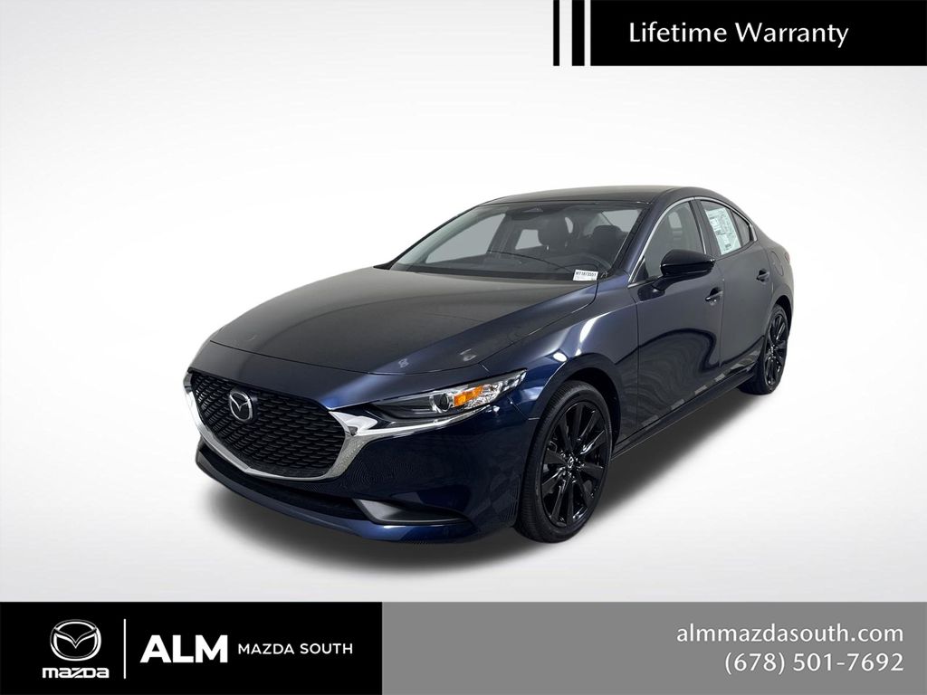 Deep Crystal Blue Mica 2026 Mazda MAZDA3 2.5 S Select Sport FWD Sedan Front-Wheel Drive 6-Speed Automatic