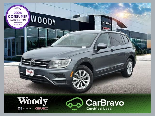 Platinum Gray Metallic 2019 Volkswagen Tiguan SUV / Crossover Front-Wheel Drive 8-Speed Automatic