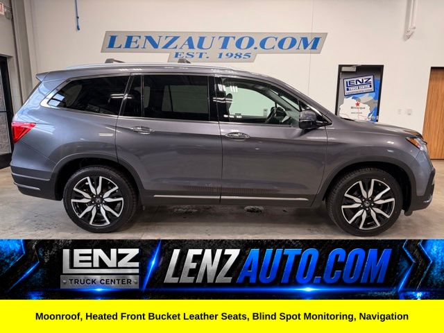 Gray (Modern Steel Metallic) 2021 Honda Pilot SUV / Crossover All-Wheel Drive 9-Speed Automatic