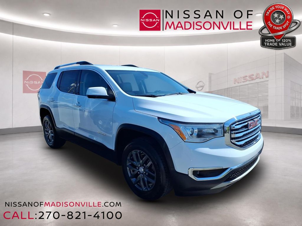 Summit White 2019 GMC Acadia SUV / Crossover Front-Wheel Drive 6-Speed Automatic