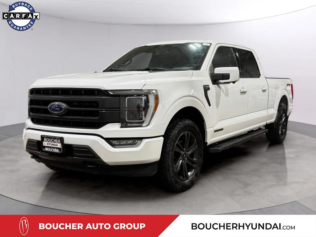 Used 2021 Oxford White Ford Lariat image 7