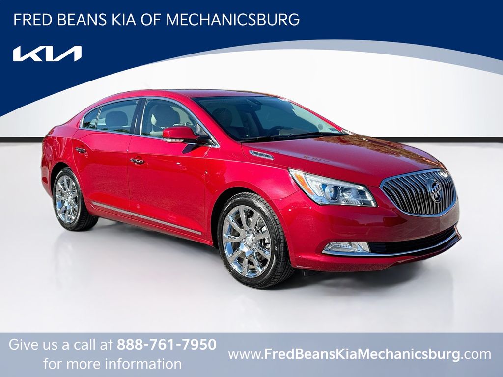 Crystal Red Tintcoat 2014 Buick LaCrosse Sedan Front-Wheel Drive 6-Speed Automatic Overdrive