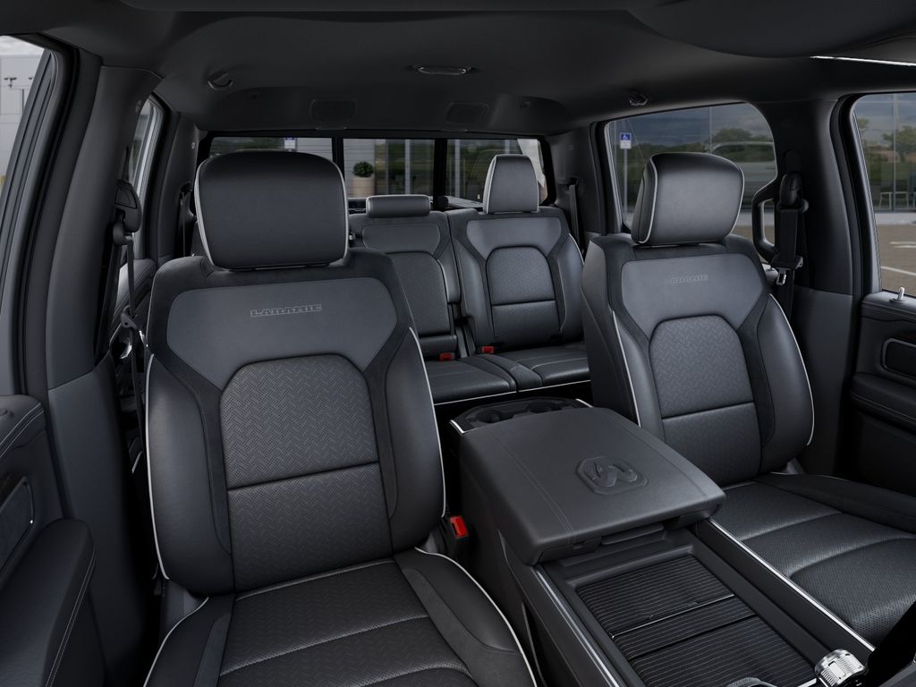 New 2026 Diamond Black Crystal Pearlcoat Ram Laramie image 16