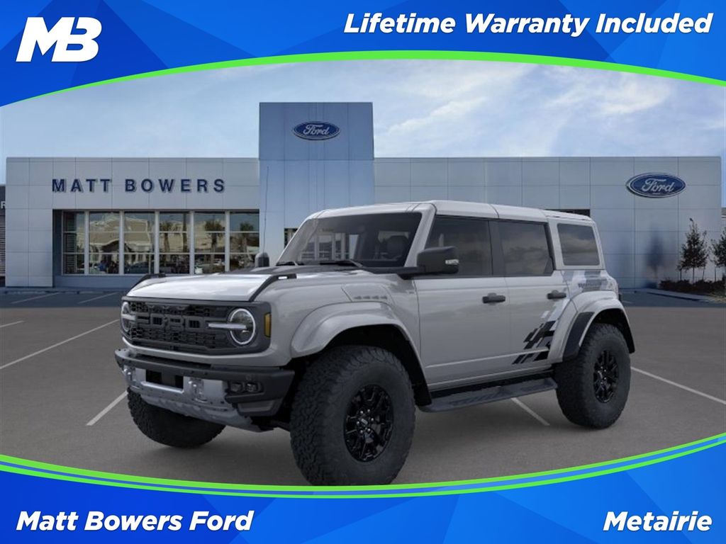 Avalanche Gray 2026 Ford Bronco Raptor SUV / Crossover Four-Wheel Drive Automatic