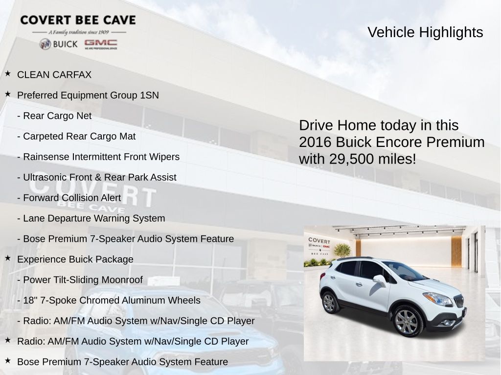 Used 2016 White Buick Premium image 8