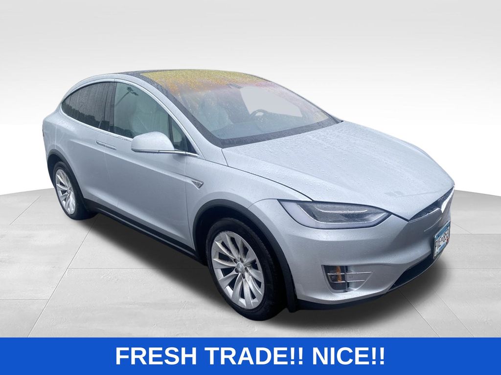 Silver 2016 Tesla Model X SUV / Crossover 1-Speed Automatic