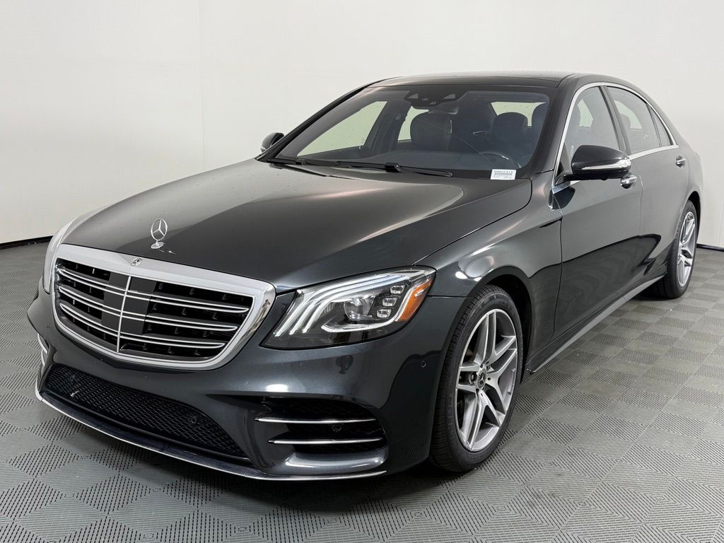 Magnetite Black Metallic 2020 Mercedes-Benz S-Class Sedan All-Wheel Drive 9-Speed Automatic