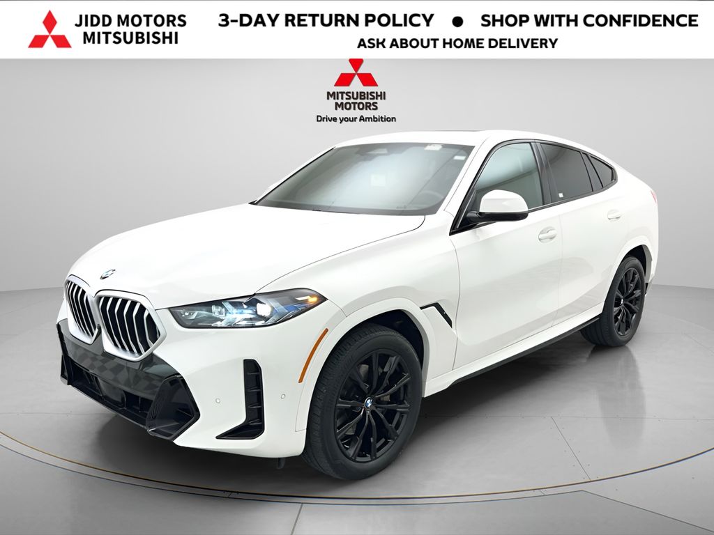 Alpine White 2025 BMW X6 xDrive40i AWD SUV / Crossover All-Wheel Drive 8-Speed Automatic