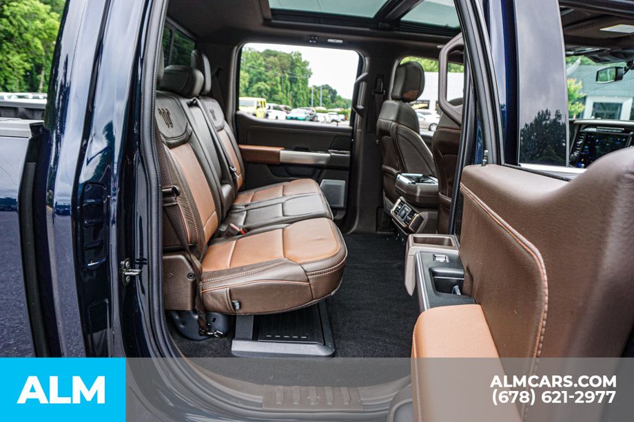 Used 2024 Blue Ford King Ranch image 22
