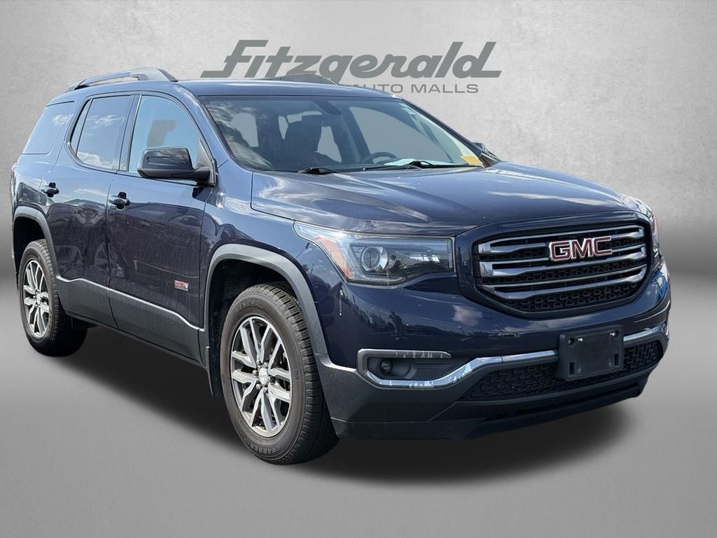 Dark Sapphire Blue Metallic 2017 GMC Acadia SUV / Crossover Four-Wheel Drive 6-Speed Automatic