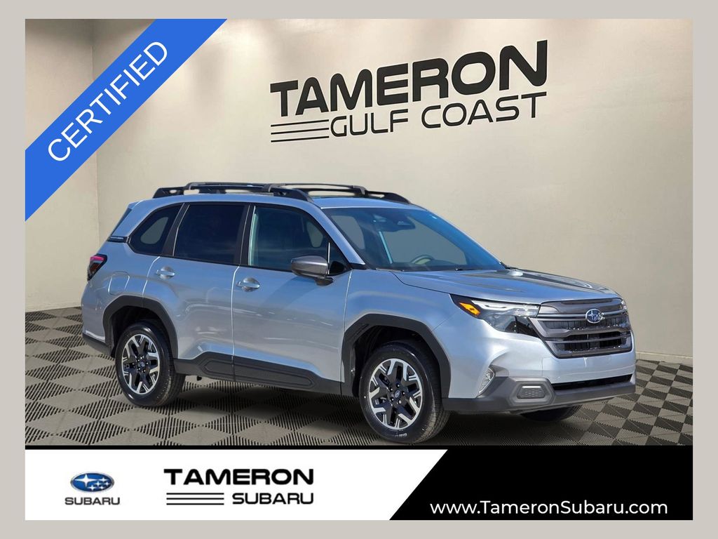 Ice Silver Metallic 2026 Subaru Forester SUV / Crossover All-Wheel Drive Continuously Variable Transmission